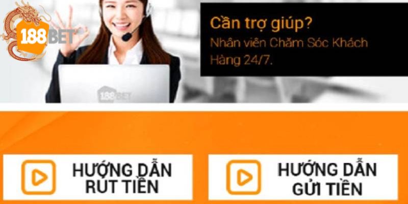 Khung chat hỗ trợ người chơi của nhà cái